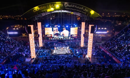 Pertarungan uang besar Anthony Joshua melawan Andy Ruiz Jr. pada 2019.