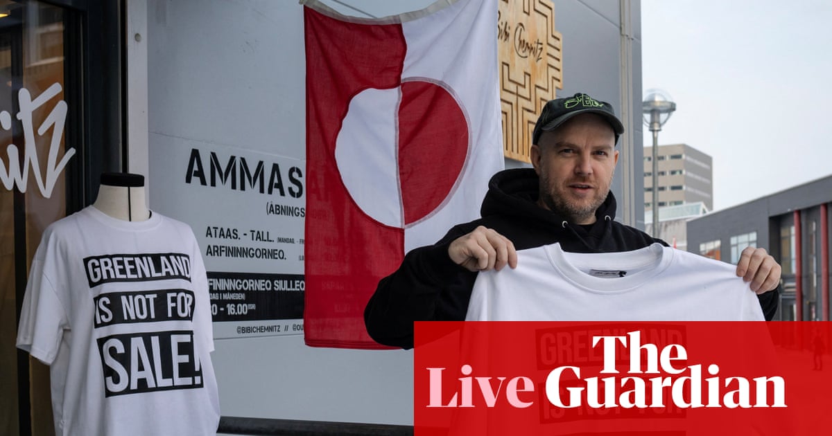 Trump in fresh Greenland outburst as ministers’ talks with Vance last less than an hour – Europe live