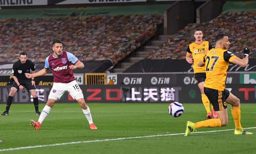 Pablo Fornals anotó el segundo gol del West Ham en Wolverhampton