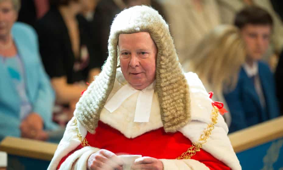 The lord chief justice, Lord Thomas, has expressed concerns about the morale of the judiciary.