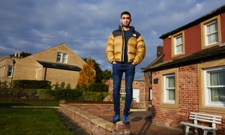 DEWSBURY, 16 October 2020 - Aadam Patel, who graduated from university during the coronavirus pandemic, at home in Dewsbury, West Yorkshire. Project Kid. Christopher Thomond for The Guardian.