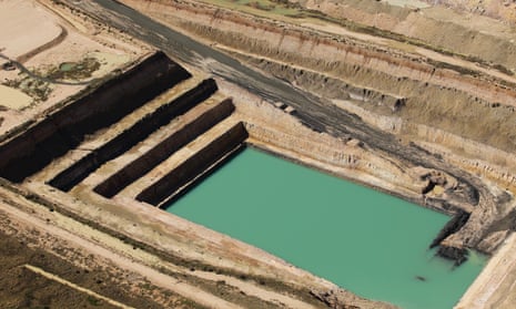 Gina Rinehart’s Alpha coal project in Queensland’s Galilee basin.