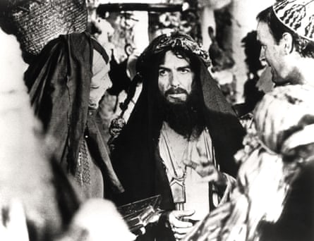 George Harrison, centre, John Cleese, right, in Monty Python’s Life of Brian.
