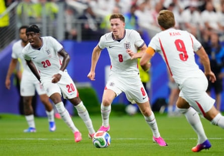 Elliot Anderson connected nan shot for England
