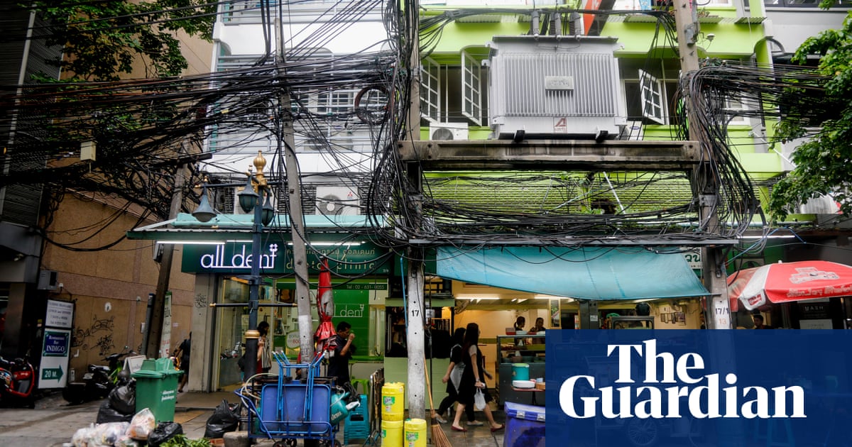 Can Russell Crowe succeed in cleaning up Bangkok's terrible wiring? | Thailand | The Guardian