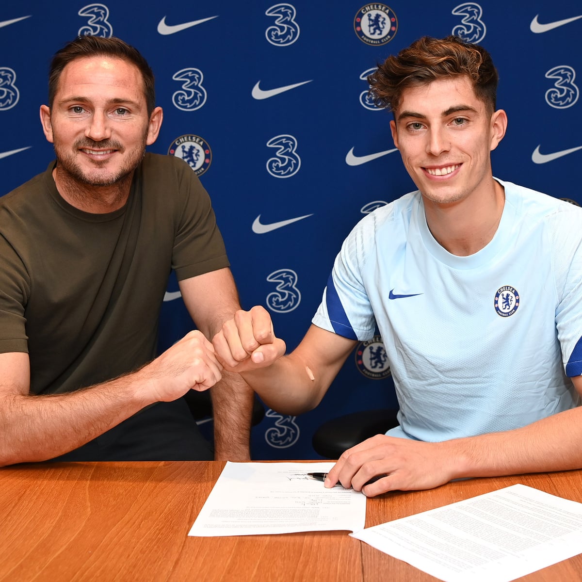 Kai Havertz Completes Move To Chelsea From Bayer Leverkusen Chelsea The Guardian