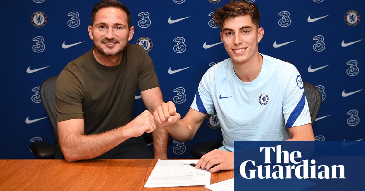 Kai Havertz Completes Move To Chelsea From Bayer Leverkusen Chelsea The Guardian