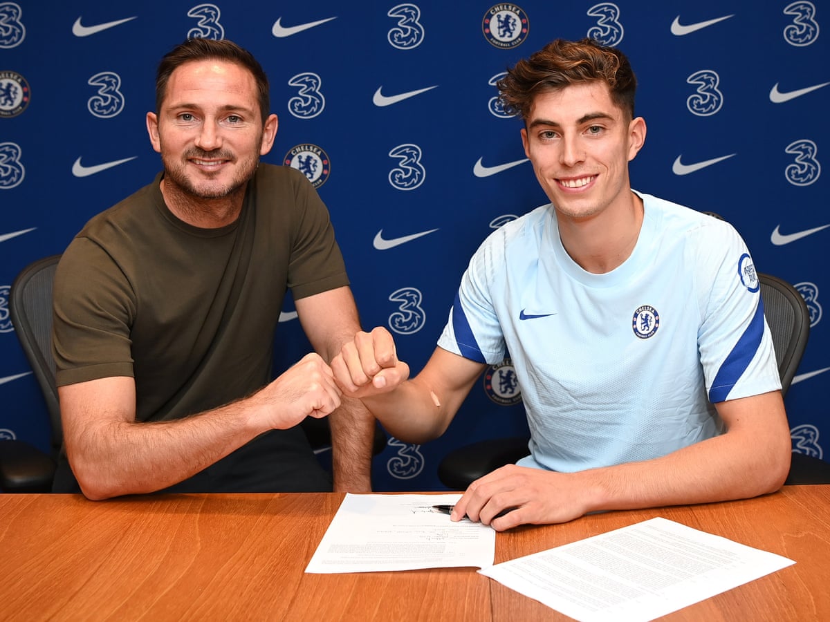 Kai Havertz Completes Move To Chelsea From Bayer Leverkusen Chelsea The Guardian