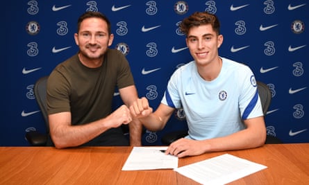 Kai Havertz Completes Move To Chelsea From Bayer Leverkusen Chelsea The Guardian