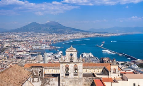 View of Naples on a sunny day.
