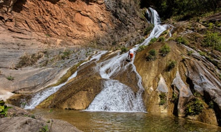 The Caburni waterfall in Topes de Collantes park.