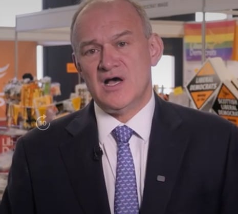 Ed Davey on Sky News this morning.