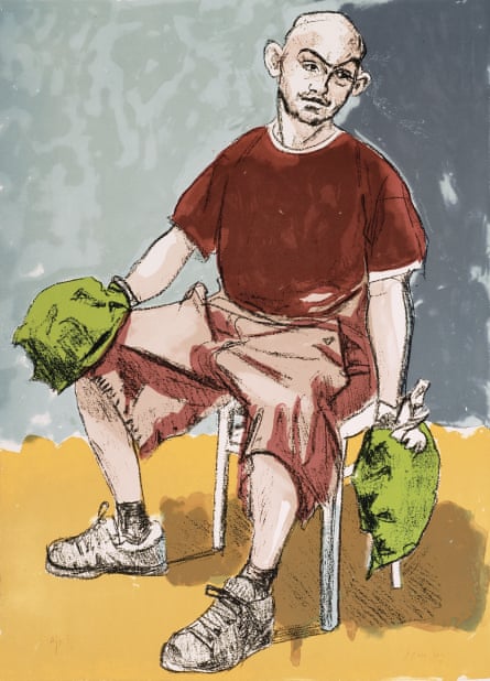 Mysterious works … Rego’s Camouflaged Hands, 2006.