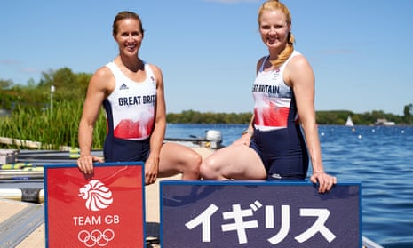 Helen Glover (left) is aiming for her third Olympic rowing gold medal, this time alongside Polly Swann in the lightweight double sculls.