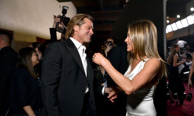 Brad Pitt and Jennifer Aniston at the SAG awards 2020