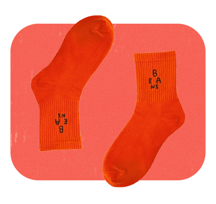 David Shrigley Beans Socks