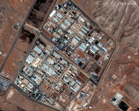 The Isfahan enrichment facility in Iran