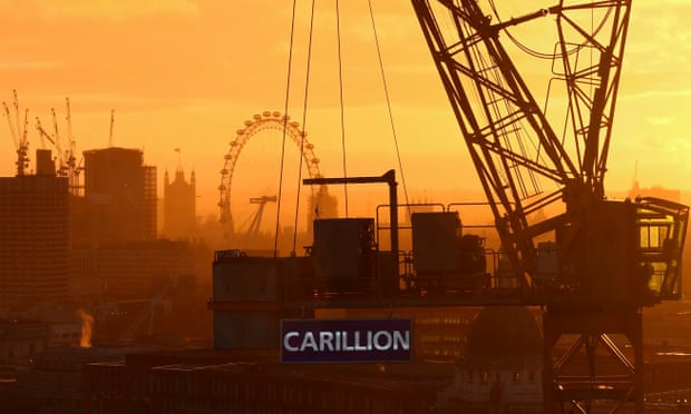 The prime minister’s official spokesman said that some of Carillion’s contracts could be taken in house.
