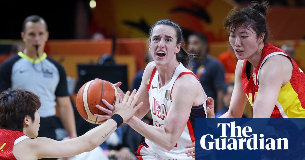 Caitlin Clark’s double-double helps USA rout China in Fiba World Cup opener