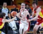 USA’s Caitlin Clark battles China’s Luo Xinyu for the ball during their Fiba Women’s Basketball World Cup group-stage game in Berlin on Friday.