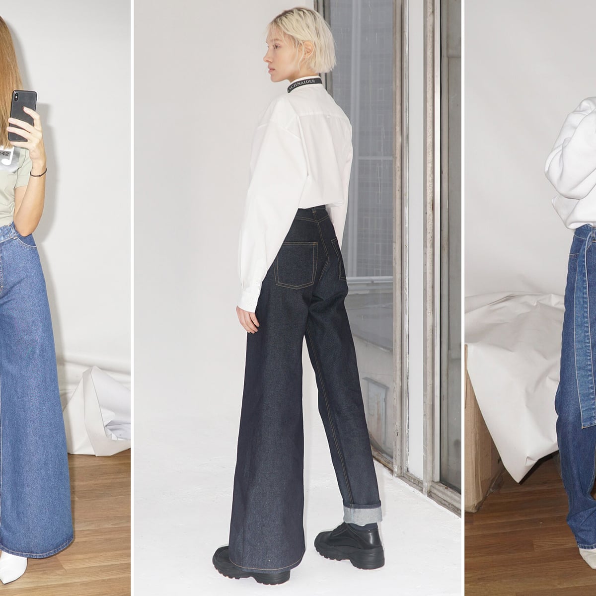 Asymmetric Jeans Will You Wear The Trousers That Are Flared One Side Skinny The Other Jeans The Guardian