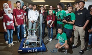 Hope of Syria robotics team
