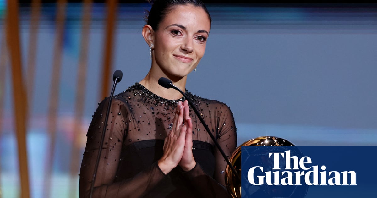 Aitana Bonmatí is a worthy Ballon d'Or winner – watching her play is a joy  | Ballon d'Or | The Guardian