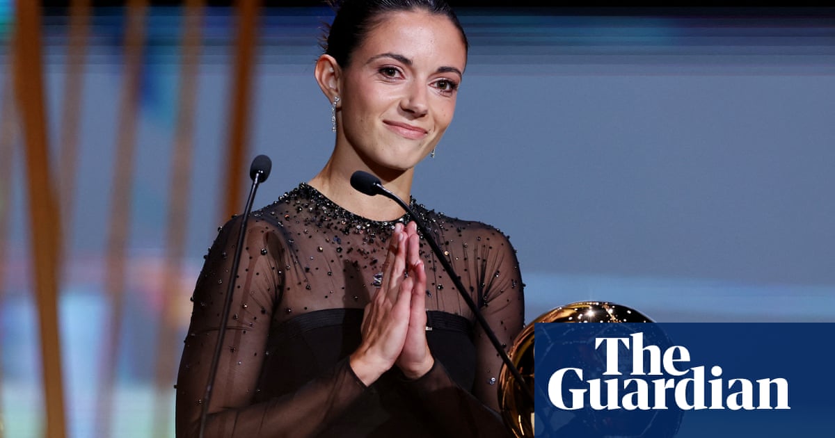 Aitana Bonmatí is a worthy Ballon d'Or winner – watching her play is a joy | Ballon d'Or | The Guardian