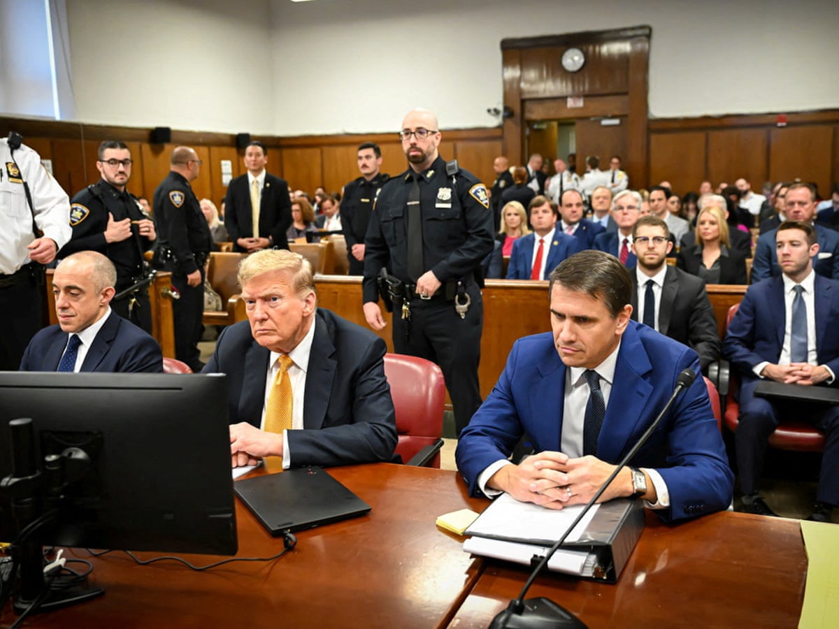 Trump's criminal trial wraps up testimony | US news | The Guardian