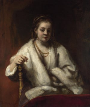 Portrait of Hendrickje Stoffels by Rembrandt.