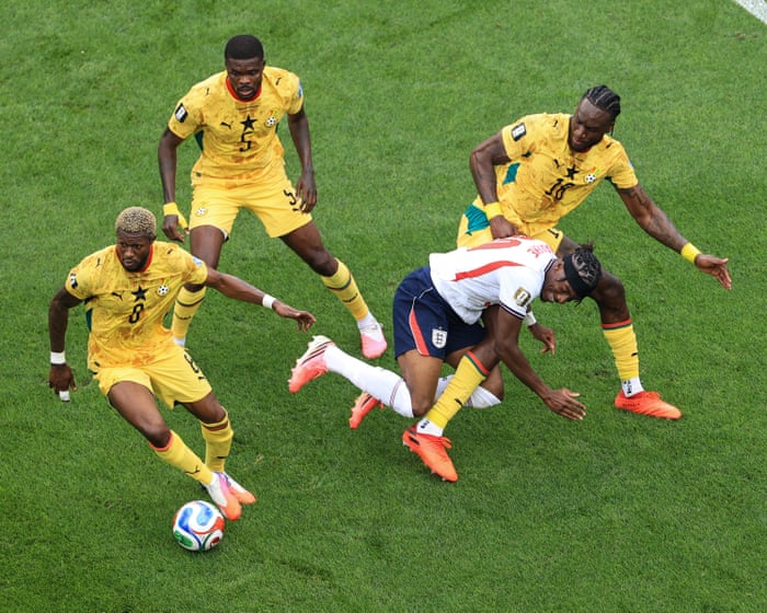 England’s grizzly Ghana draw exposes limitations of Madueke and Gordon | Barney Ronay