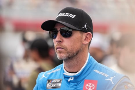 Nascar driver Denny Hamlin's father dies in North Carolina house fire | Nascar | The Guardian