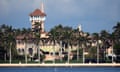 A view of Trump's Florida resort, Mar-a-Lago in Miami