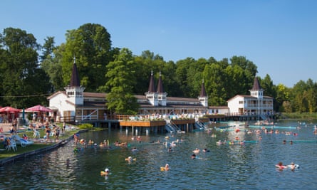 A spa on Lake Balaton.
