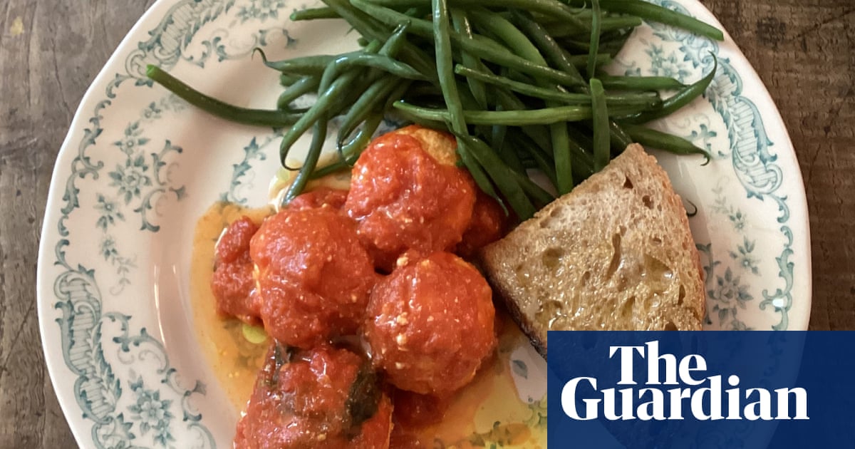 Rachel Roddy's recipe for ricotta and breadcrumb balls in tomato, chilli and basil sauce | A kitchen in Rome