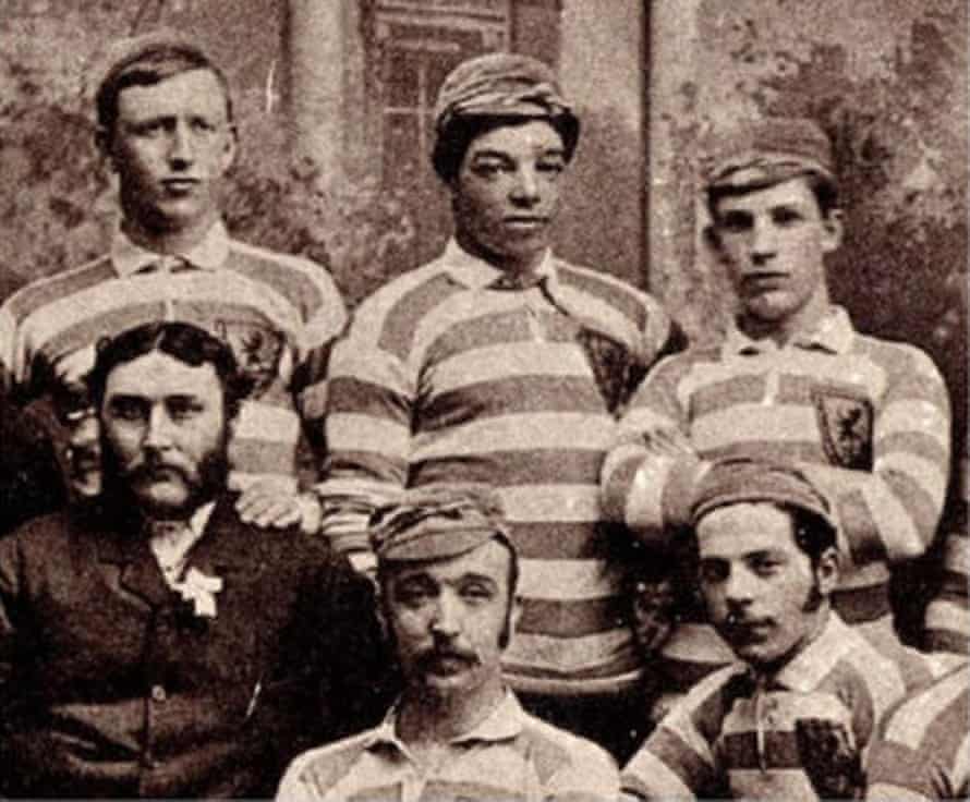 Andrew Watson played for Scotland and for played for London Swifts, Corinthians, Park Grove and Queens Park.