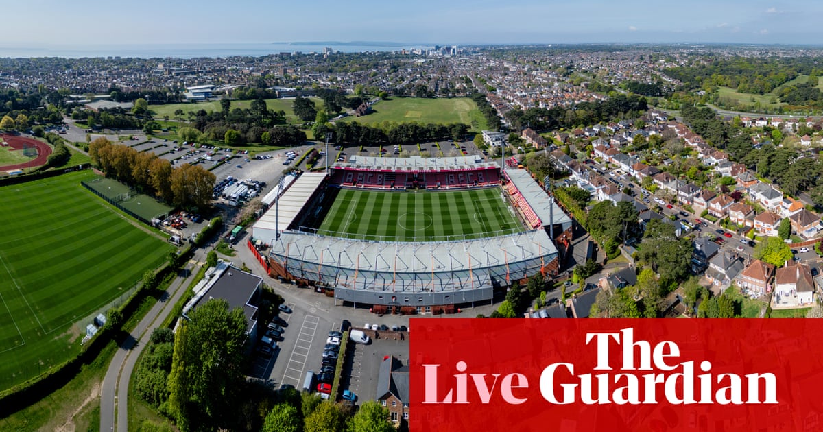 Bournemouth v Manchester United: Premier League – live Bournemouth v Manchester United: Premier League – live