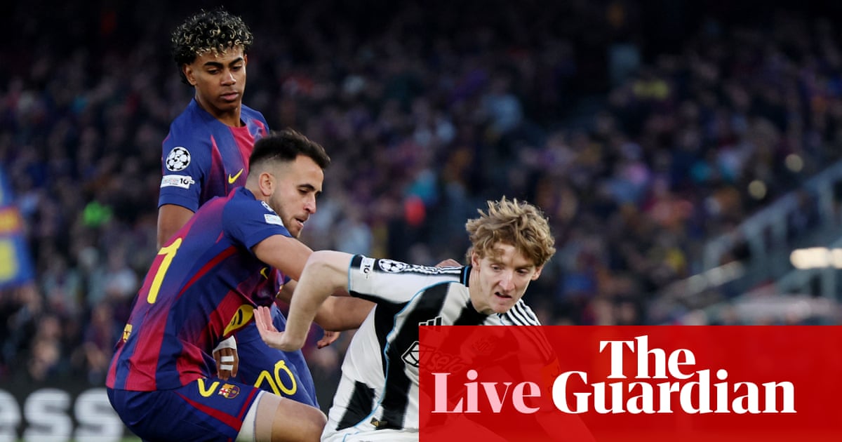 Barcelona v Newcastle: Champions League last-16 second leg – live