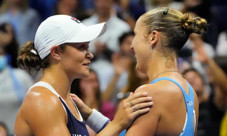 Ash Barty and Shelby Rogers