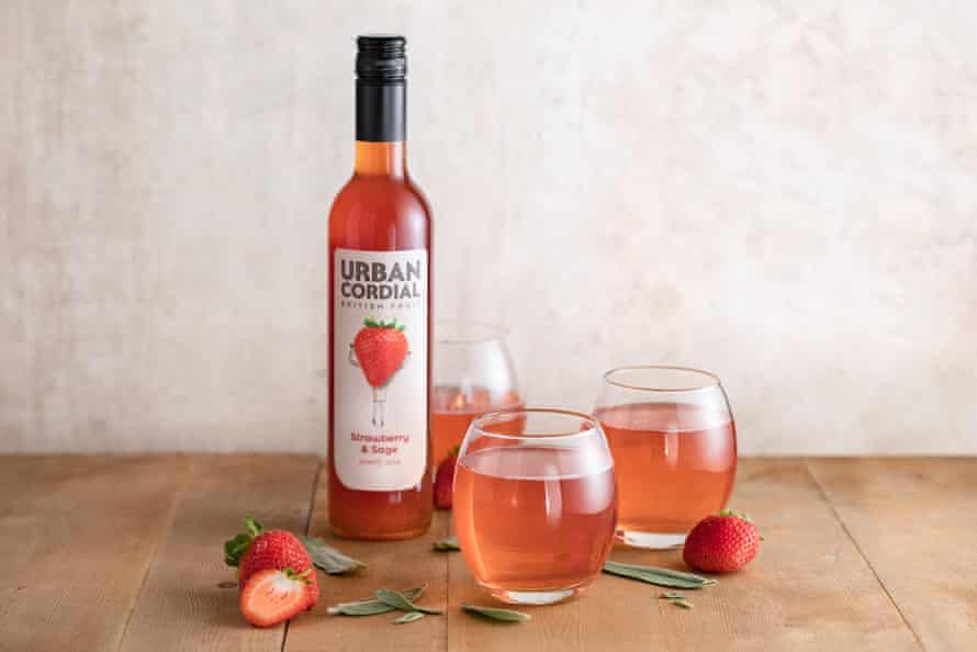 Urban Cordial’s strawberry and sage.