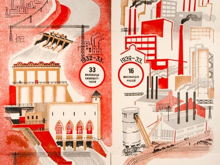 Aleksei Laptev’s illustrations for The Five Year Plan.