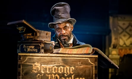 Paterson Joseph in A Christmas Carol at the Old Vic (2019).