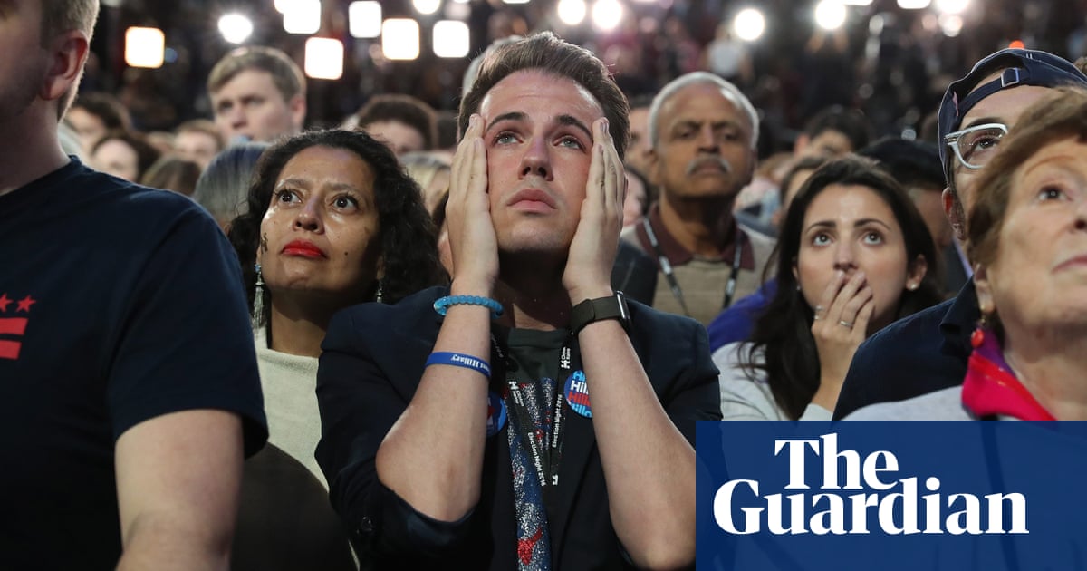 How The Us Election Unfolded An Agonizing Night That Put Trump On Top Us Elections 2016 The Guardian