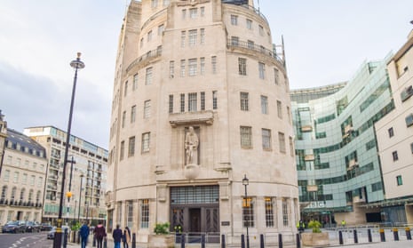 BBC headquarters at Broadcasting House in central London.