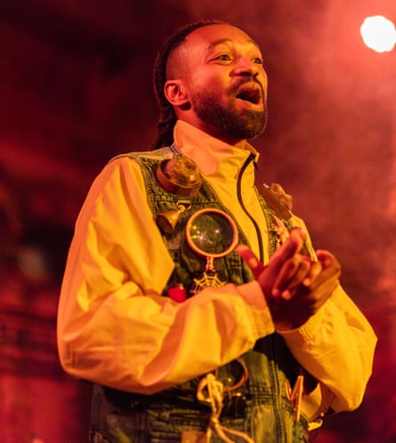 Amari Harris in Punchdrunk Enrichment’s Fireside Tales.