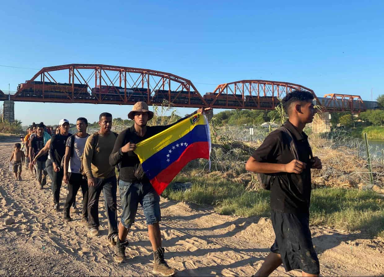 ‘Anything for my family’: Venezuelans in US welcome temporary protected status (theguardian.com)