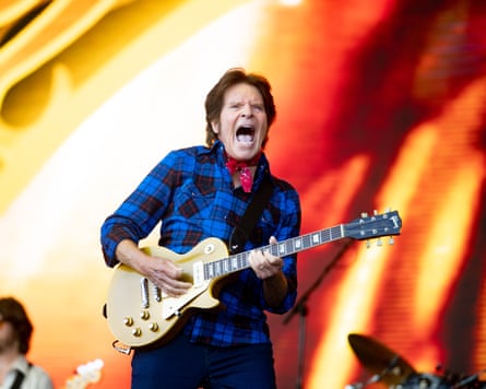 Fogerty on stage at Glastonbury in June.