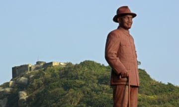A statue of General Chiang Kai-shek in Taiwan