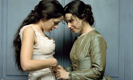 Elaine Cassidy (left) and Sally Hawkins in the 2005 TV adaptation of Sarah Waters’ Fingersmith.