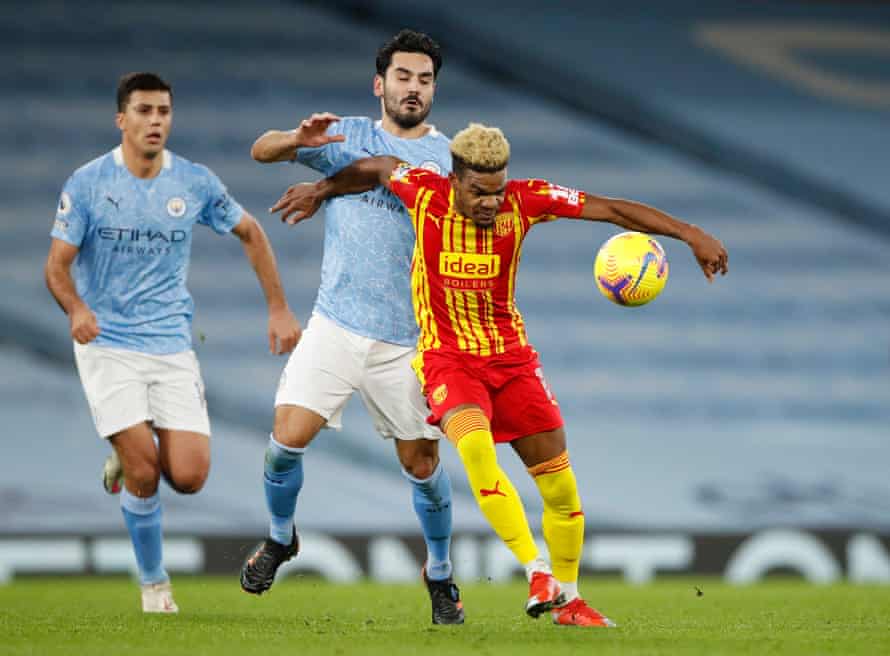 Manchester City could only draw 1-1 with West Bromwich Albion in December but the game has helped to transform their season.